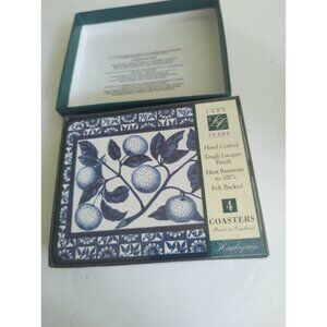 Lady Clare Coasters Set of 4 Sealed Box New